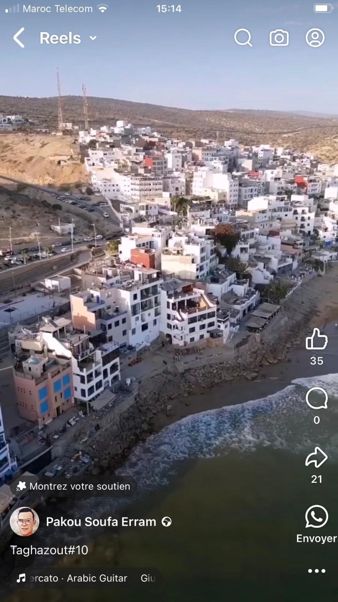 Appartement Taghazout à Agadir Extérieur photo